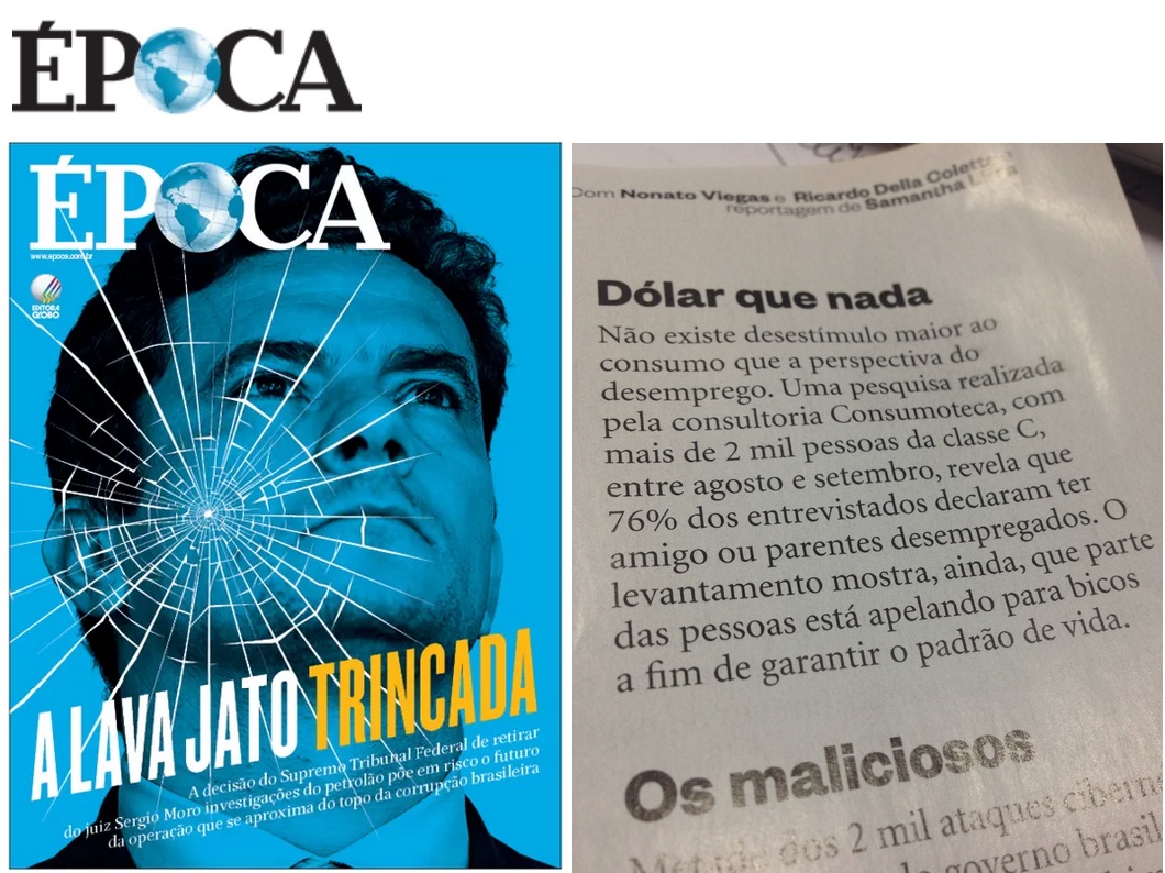 CONSUMTOECA NA REVISTA EPOCA IMRESSA _ 28.09.2015