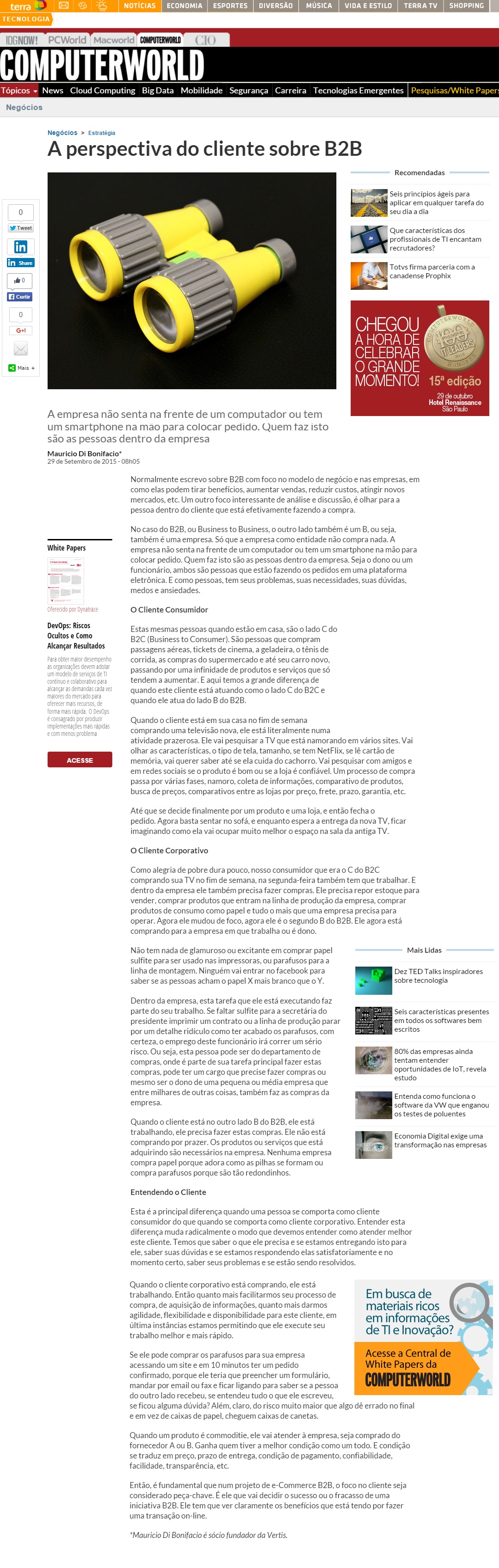 VERTIS NO COMPUTER WORLD_TERRA 28.09.2015