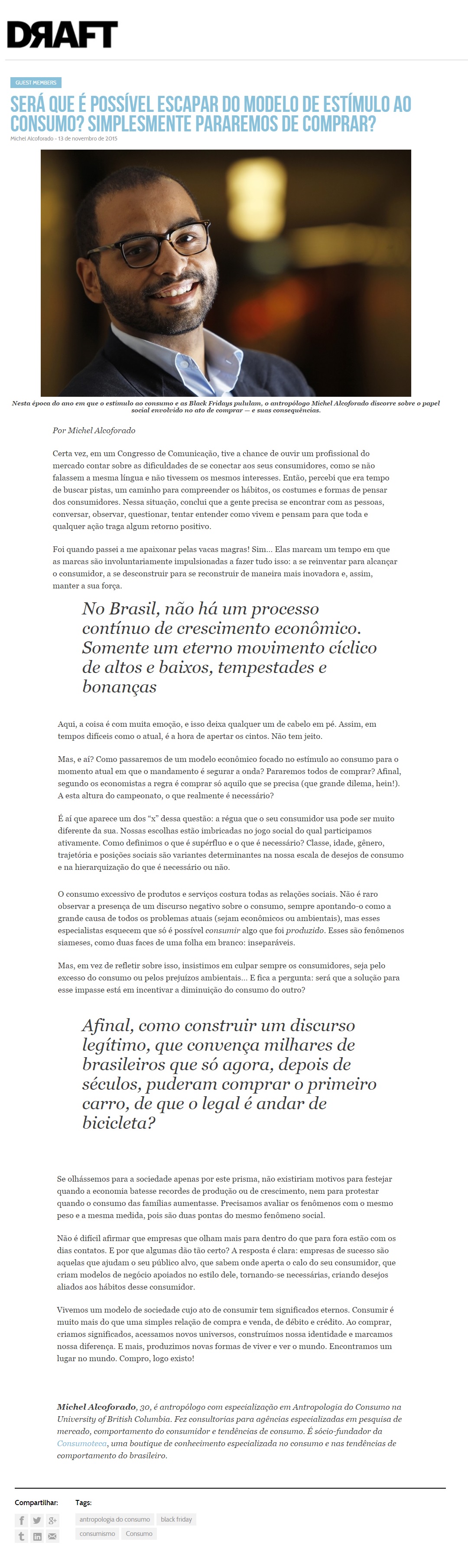 CONSUMOTECA NO PROJETO DRAFT 13.11.2015