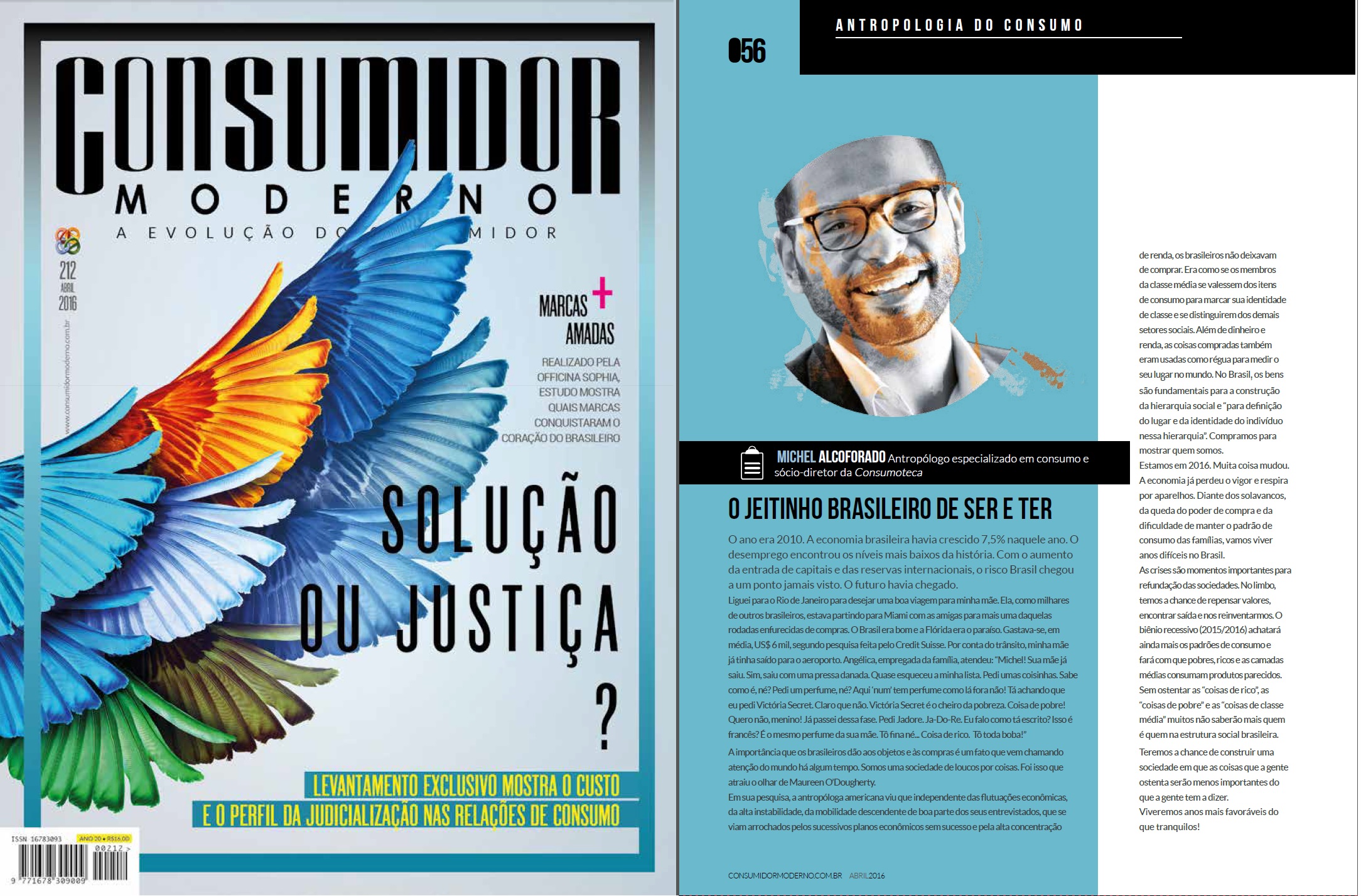 CONSUMOTECA NA REVISTA CONSUMIDOR MODERNO _ ED 212_ ABRIL