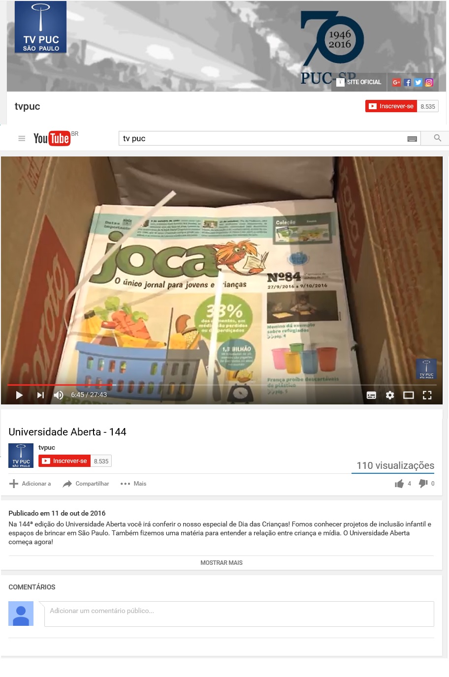 joca-no-canal-do-youtube-da-tv-puc-11-10-2016